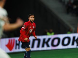 Verdonk tampil disiplin di lini belakang, jadi salah satu kunci kemenangan Lille atas Brann di laga pembuka Liga Europa. (Foto: losclive) 