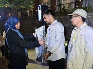 Wakil Wali Kota Makassar, Aliyah Mustika Ilham saat membuka Retret Lurah se Kota Makassar di Malino. (Foto: Reza Arifuddin) 
