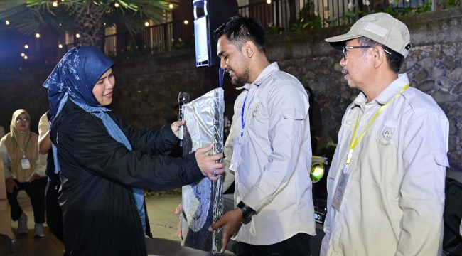 Wakil Wali Kota Makassar, Aliyah Mustika Ilham saat membuka Retret Lurah se Kota Makassar di Malino. (Foto: Reza Arifuddin) 
